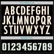 Maillot de baseball noir, blanc et bleu sarcelle, personnalisé et authentique Maillot de baseball noir, blanc et bleu sarcelle, personnalisé et authentique