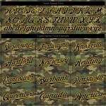 Maillot de baseball authentique camouflage Salute Custom Navy-Gold Service Maillot de baseball authentique camouflage Salute Custom Navy-Gold Service