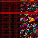 Maillot de baseball 3D motif palmier à rayures tropicales noires authentiques, motif feuilles personnalisées, rouge Maillot de baseball 3D motif palmier à rayures tropicales noires authentiques, motif feuilles personnalisées, rouge